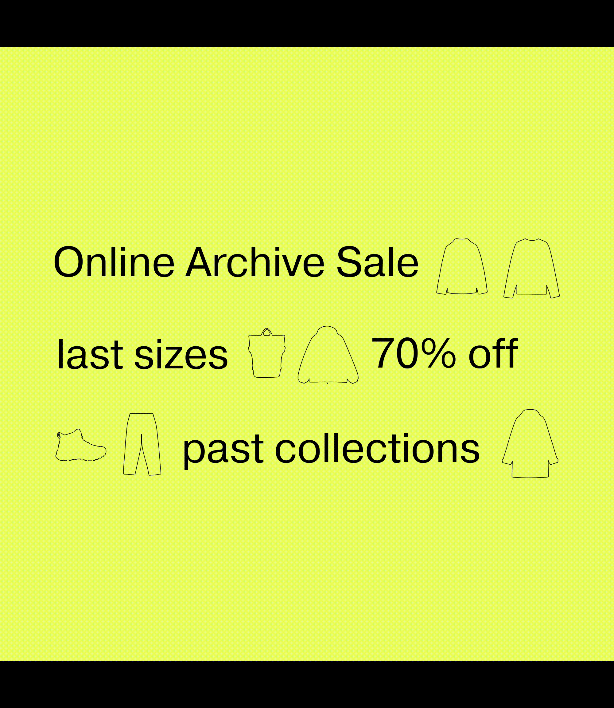 Online Archive Sale