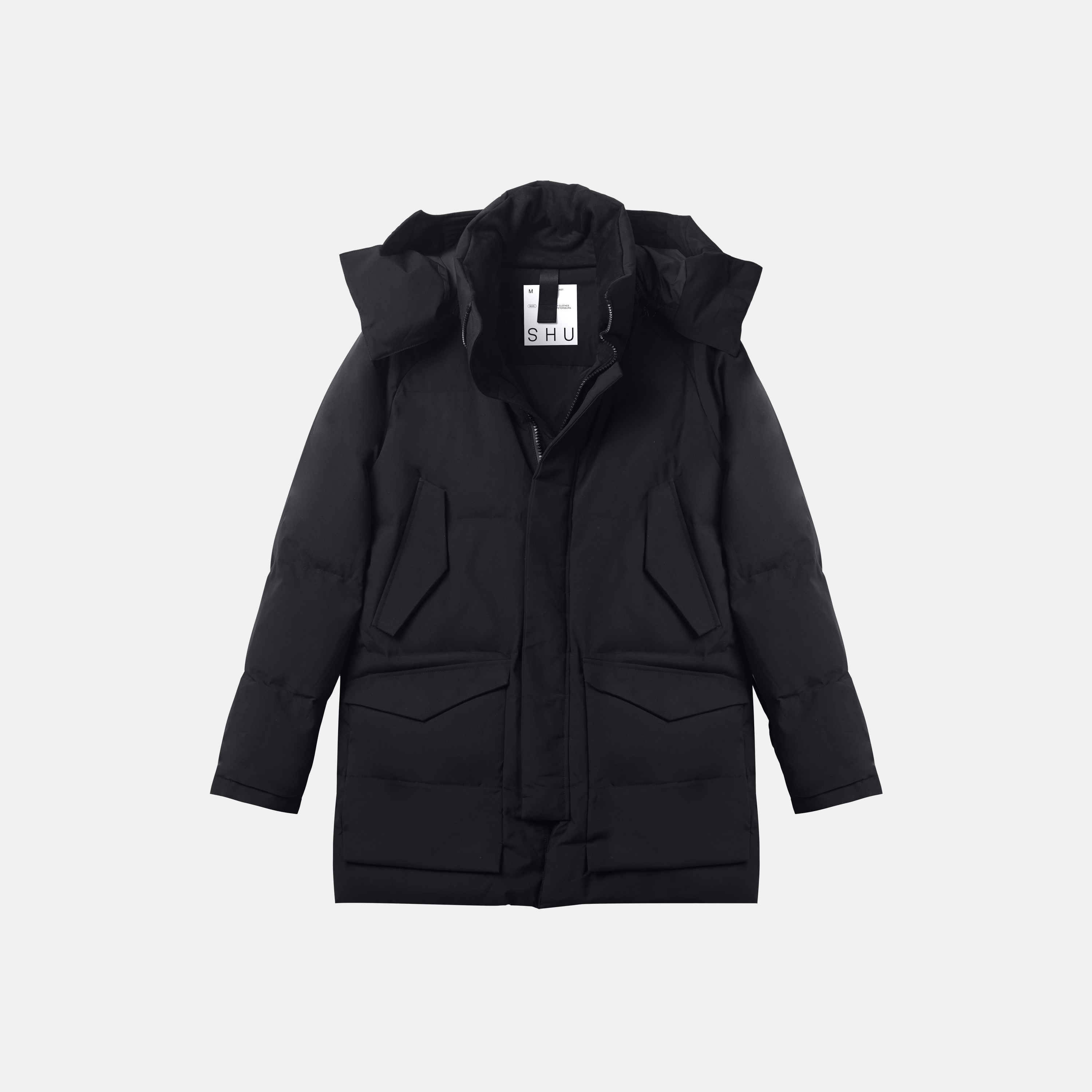 Warm jacket black